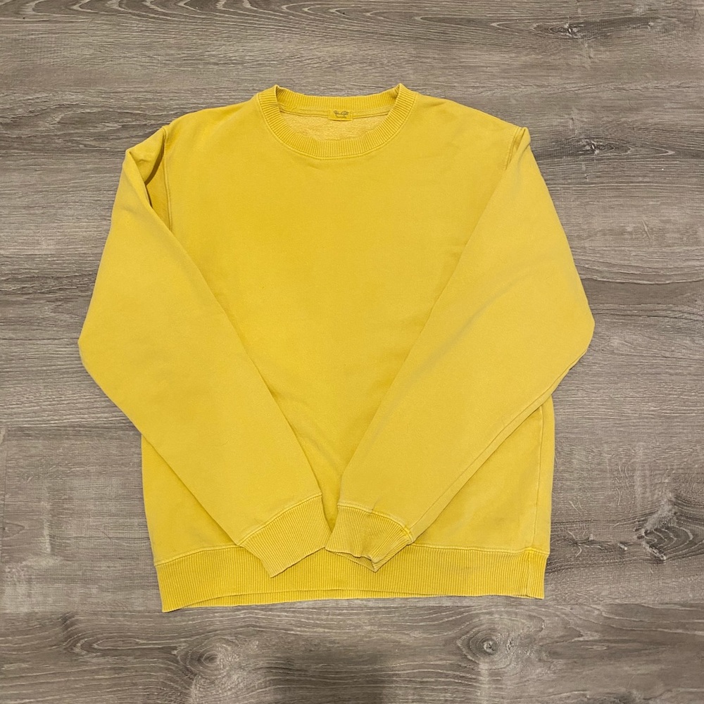 John galt yellow crew neck